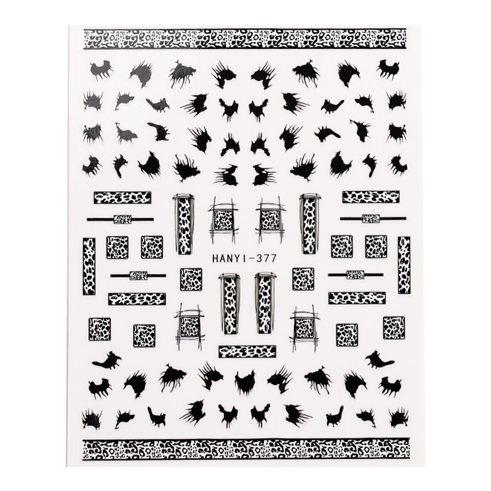 Abtibild Unghii SensoPRO Milano Mixed Motifs