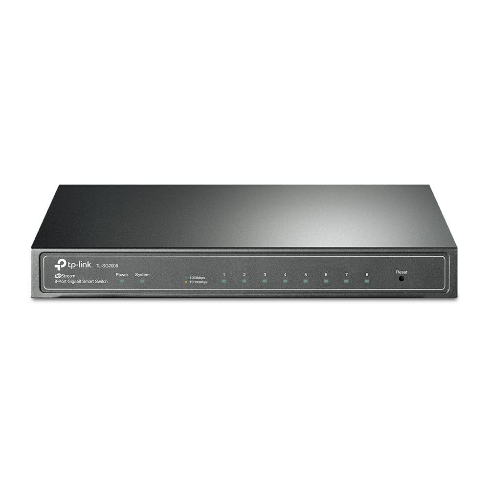 Switch TP-LINK TL-SG2008 Gigabit 8 Porturi Managed - imagine 4