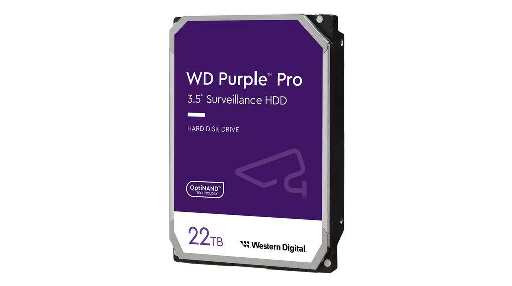 HDD Intern WESTERN DIGITAL Purple Pro 22TB 7200rpm 512MB 3.5" - imagine 3