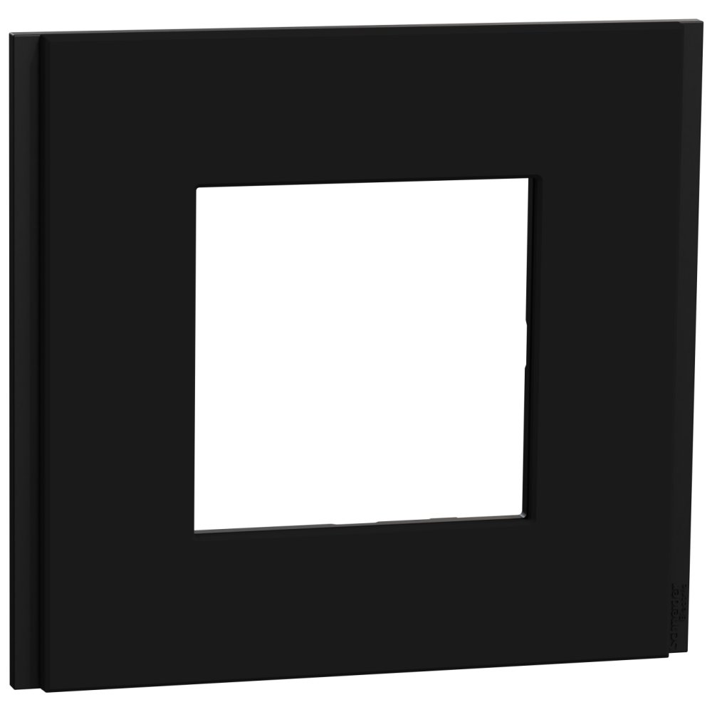 Rama Unica Deco Materials 1 post Schneider Noua Unica NU600272, Cauciuc