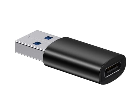 Adaptor BASEUS OTG USB 3.1 la Type-C Negru - 10Gbps - imagine 2
