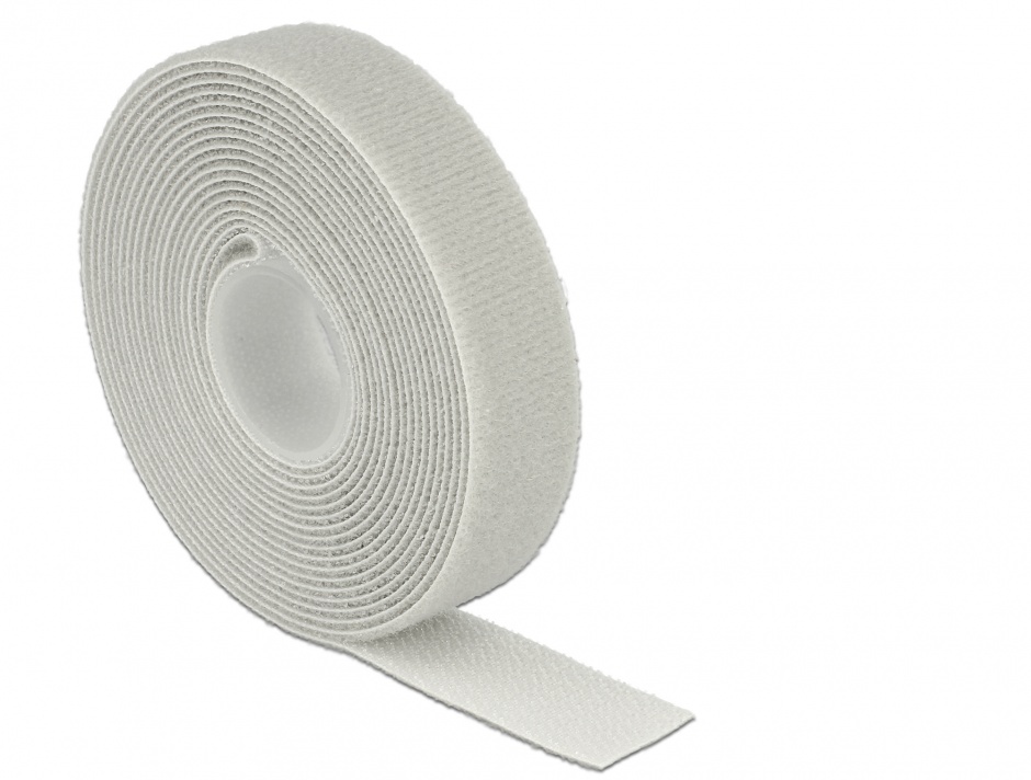 Rola cu arici gri 3m x 20mm Delock 18279