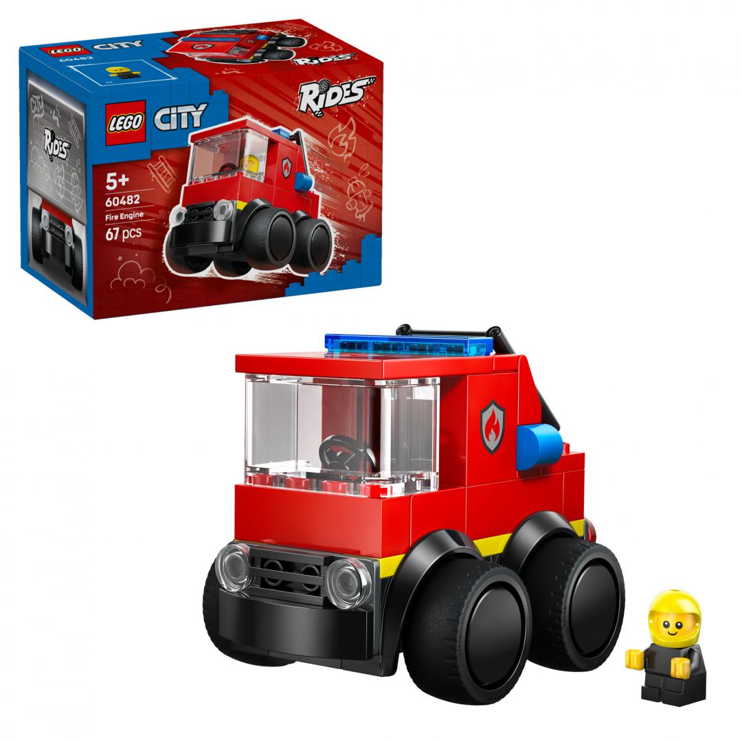 LEGO City Camioneta de Pompieri 60482 - Set Construit 67 Piese