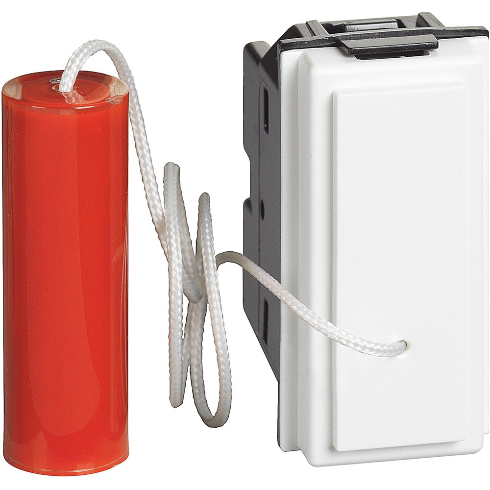 Buton tragere Bticino 10A 1 Modul Alb