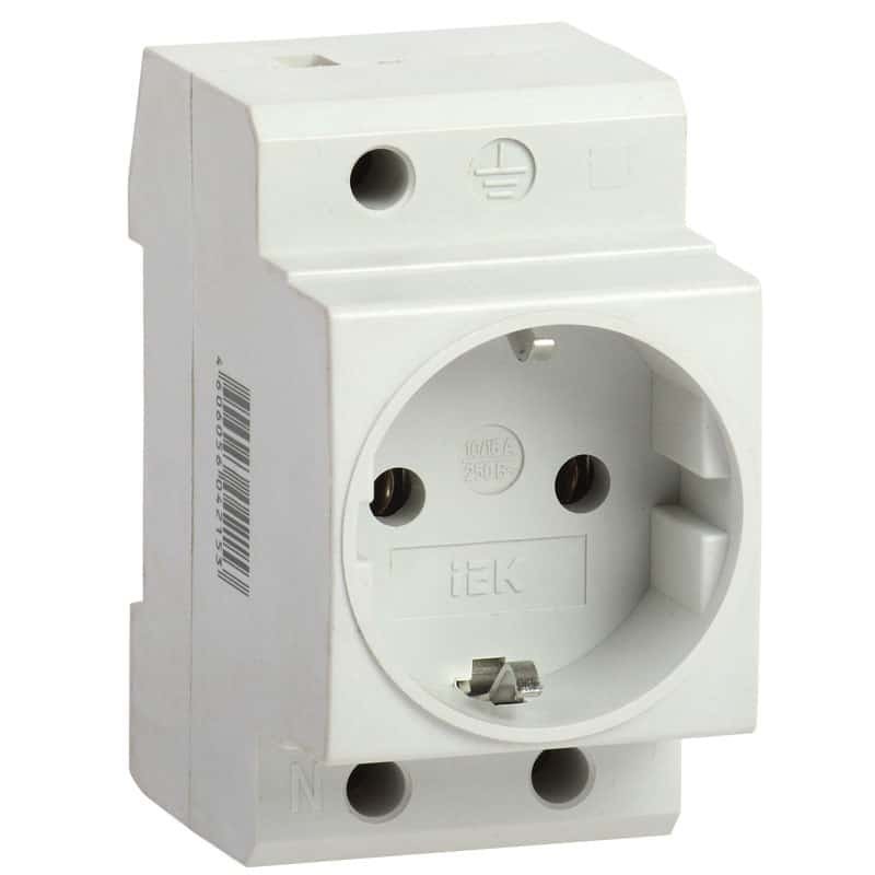 Priză Schuko DIN 16A IEK MRD10-16
