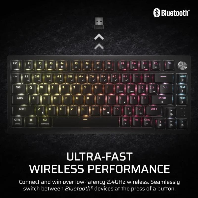 Tastatura Gaming Corsair K65 PLUS Wireless Mecanica RGB - imagine 7