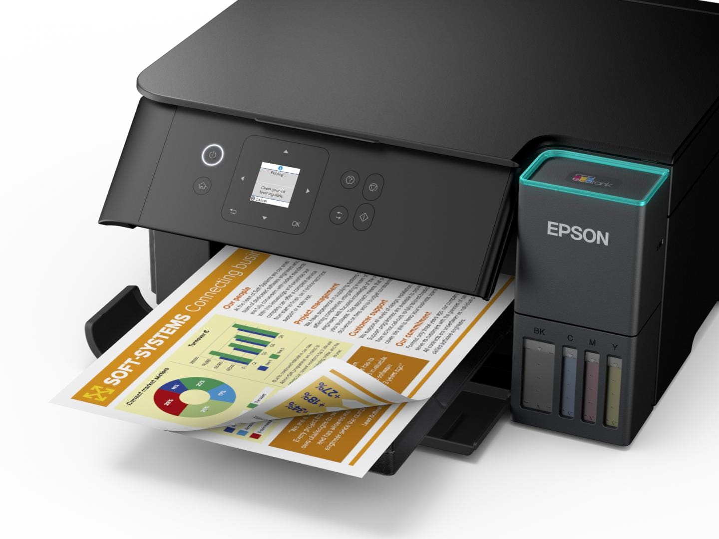 Multifunctional Epson EcoTank L4360 - Printare Eficienta fara Cartuse - imagine 4
