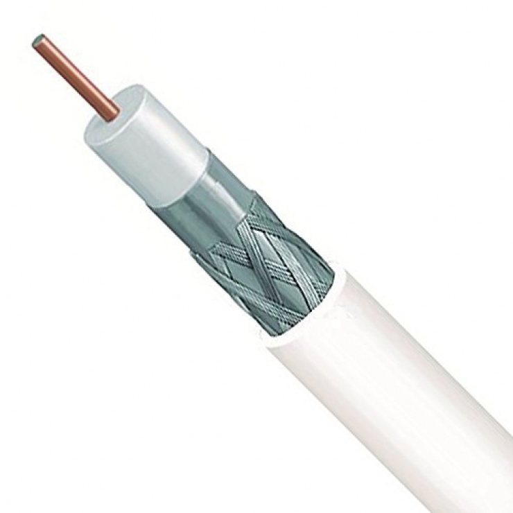 Rola Cablu Coaxial 75 Ohm 100m Goobay