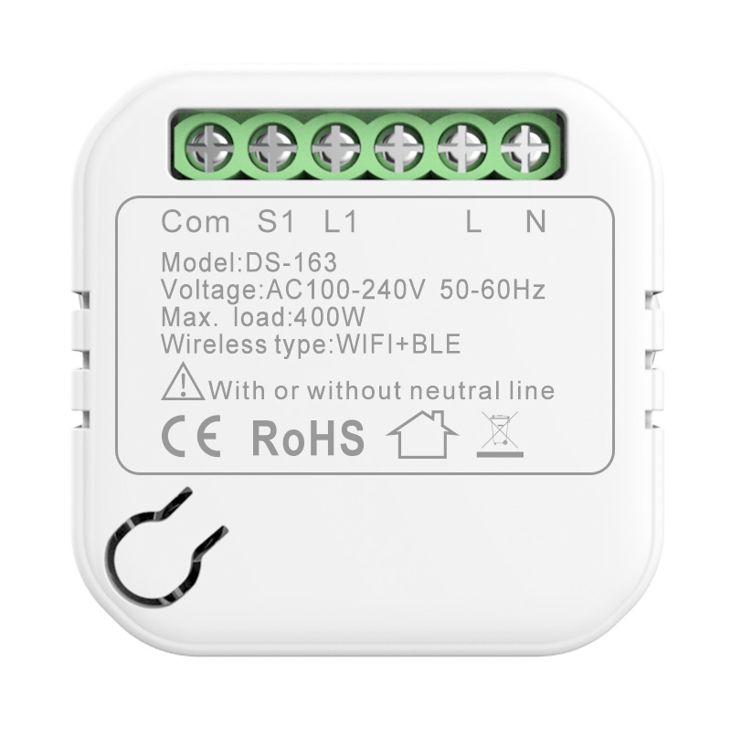 Releu LUXION Mini-Smart Wi-Fi, 1 Intrare, 1 Iesire, 10A - imagine 2