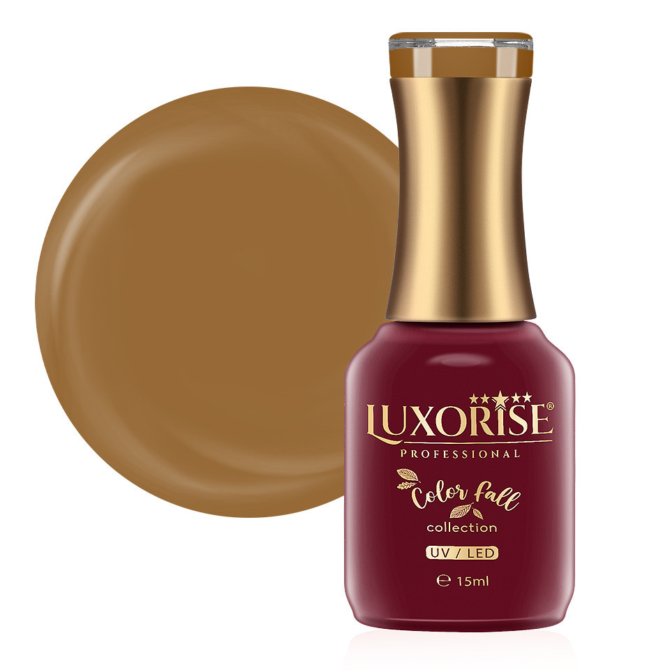 Oja Semipermanenta Luxorise Hot Cocoa 15ml - imagine 1
