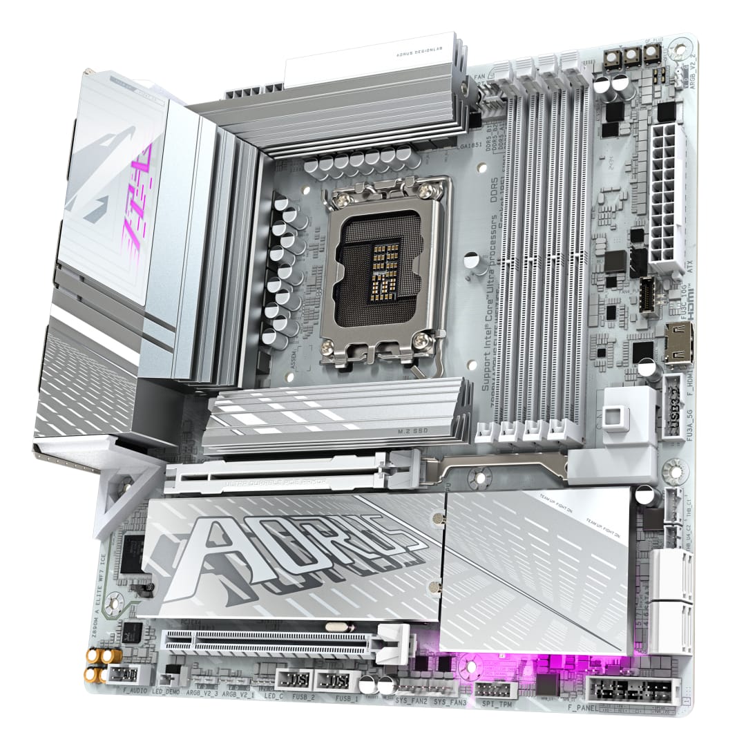 Placă de bază Gigabyte Z890M AORUS ELITE WIFI7 ICE mATX - imagine 5