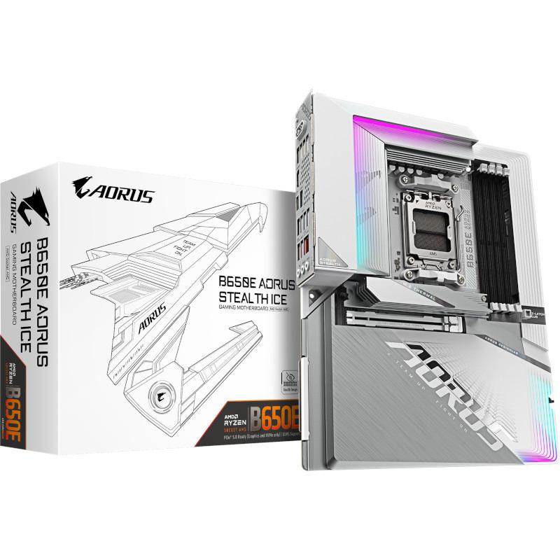 Placă de Bază GIGABYTE B650E AORUS STEALTH ICE AM5