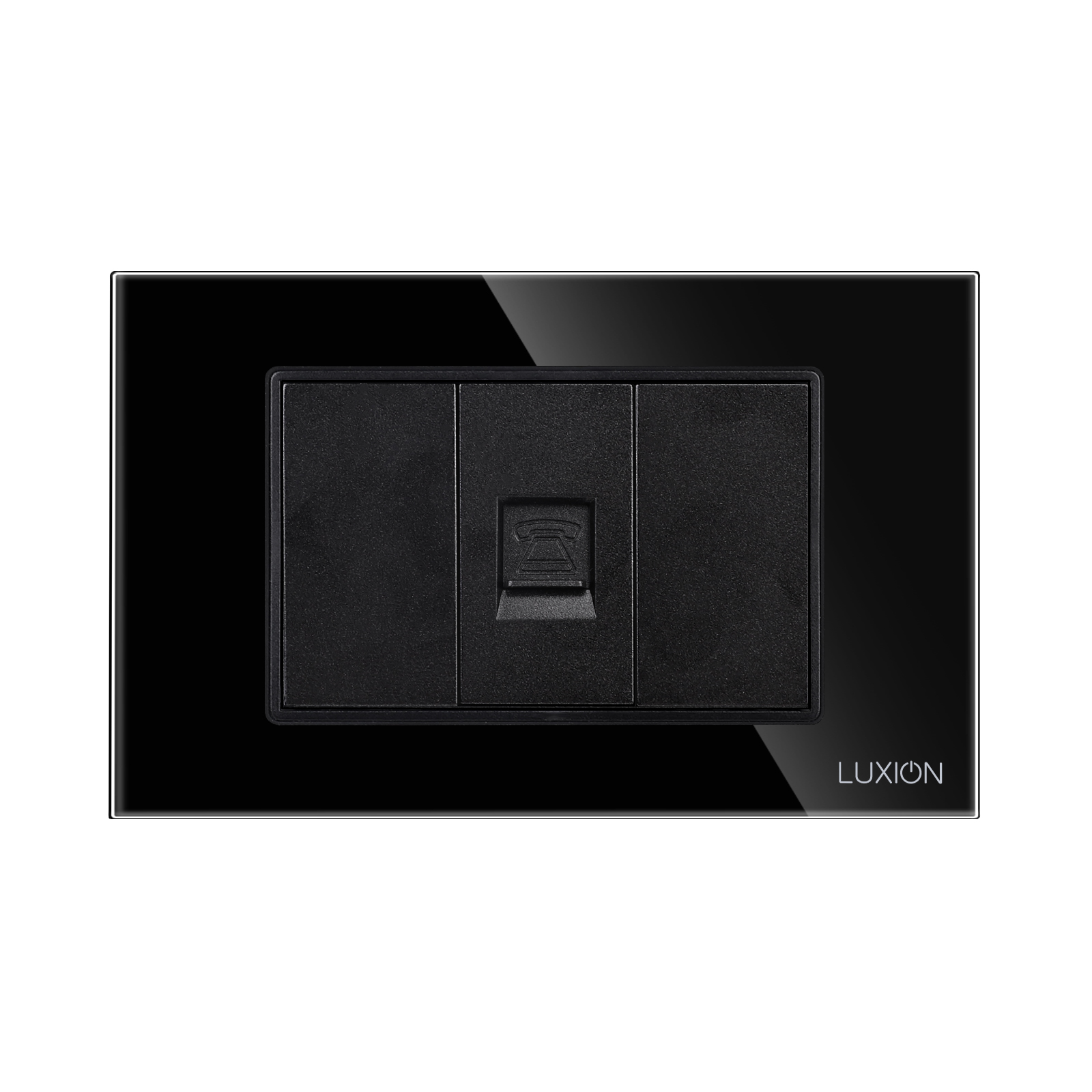 Priza Telefon 1M LUXION cu Ramă din Sticlă, IP44, 3M - imagine 6