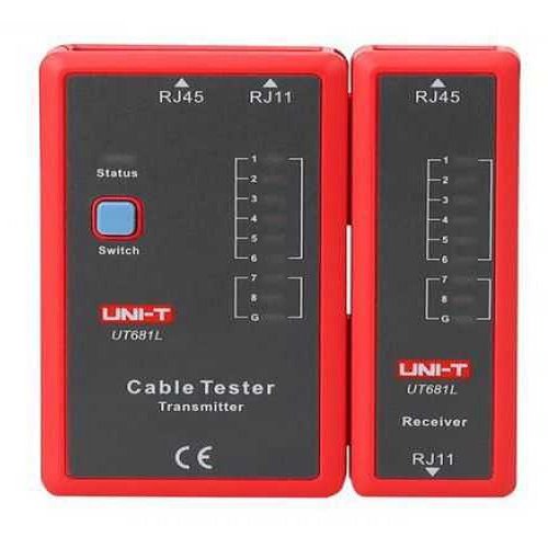 Tester Cablu RJ45/RJ11 Uni-T UT681L