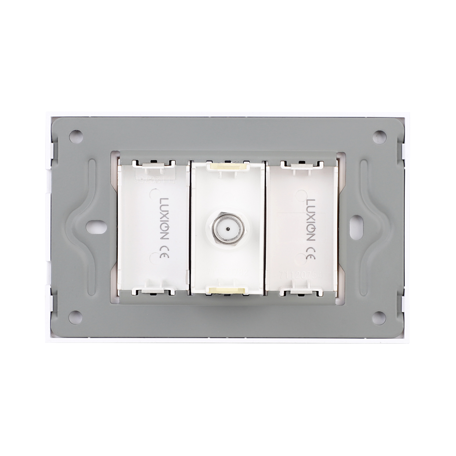 Priza TV Satelit 1M LUXION cu Ramă Sticlă, 3M, IP44 - imagine 12