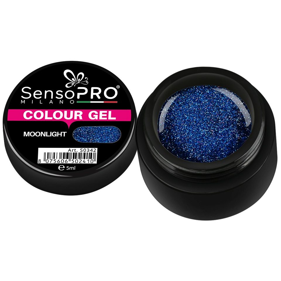 Gel UV Colorat Moonlight 5ml SensoPRO Milano