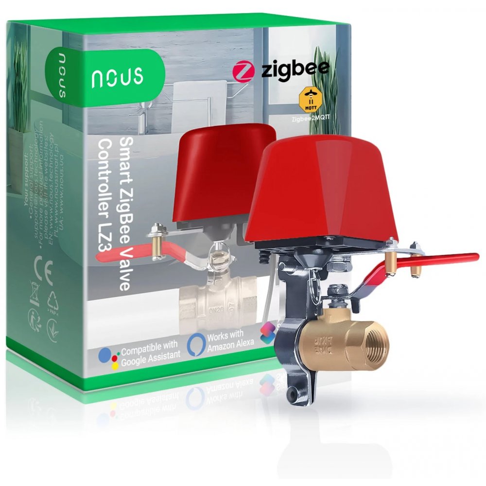 Electrovalva Nous LZ3 ZigBee cu Temporizator