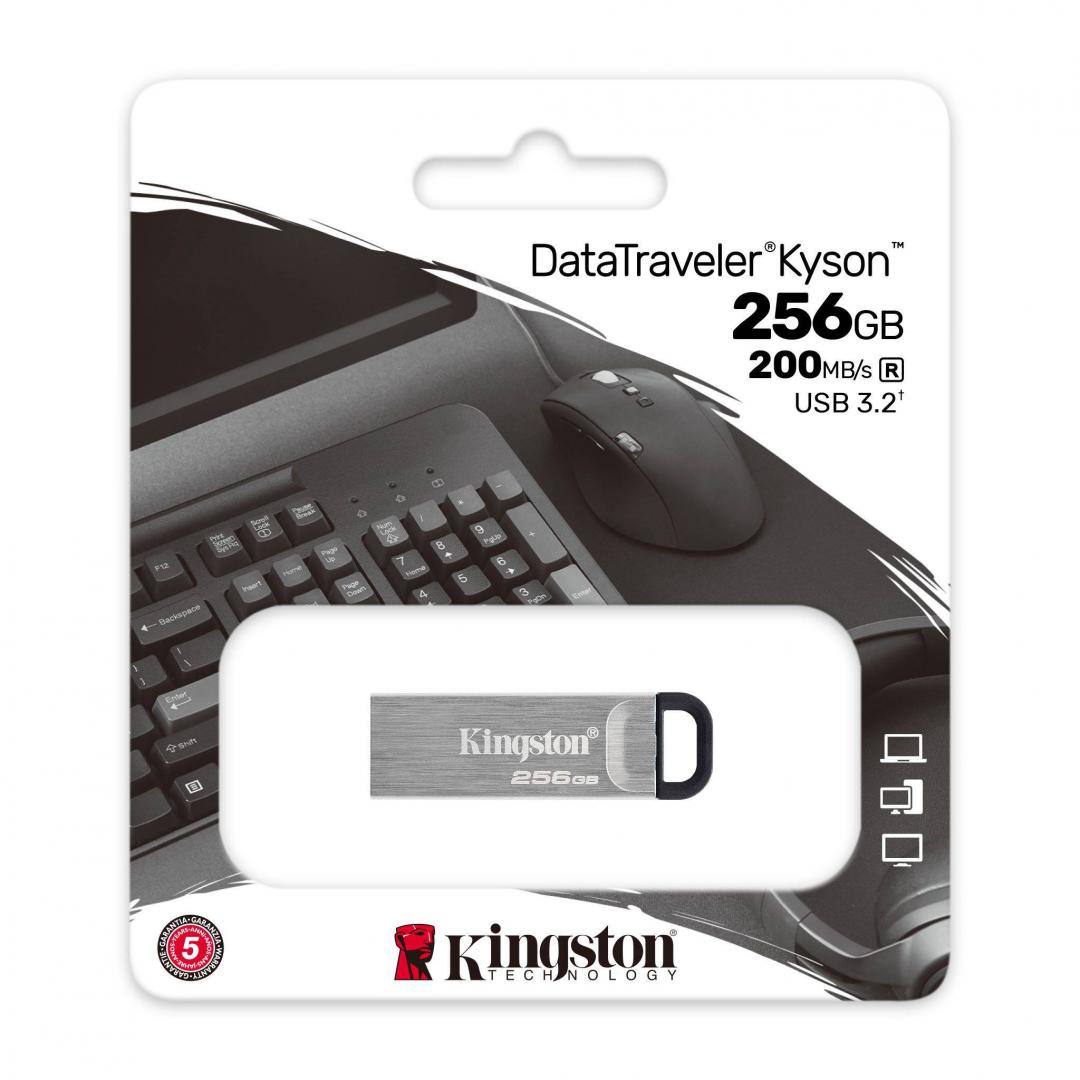 Memorie USB Kingston DataTraveler Kyson 256GB USB 3.2 - imagine 3