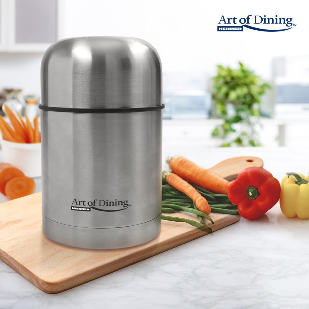 Caserolă Termică Heinner 500ml Inox - Păstrează Temperatura - imagine 5