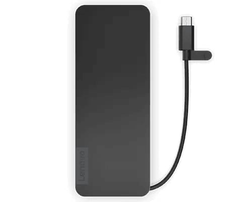 Lenovo USB-C Slim Travel Dock - Compact și Portabil - imagine 8