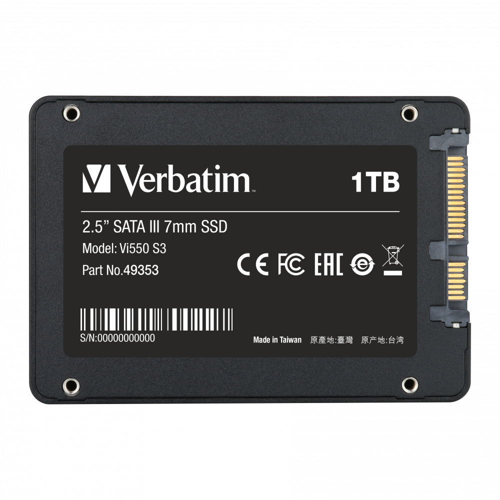 SSD Verbatim VI550 1TB - Stocare Rapidă și Fiabilă - imagine 2