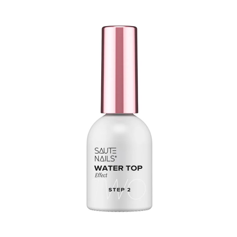 Ojă Semi Saute Nails Water Top Step 2 - 8ml