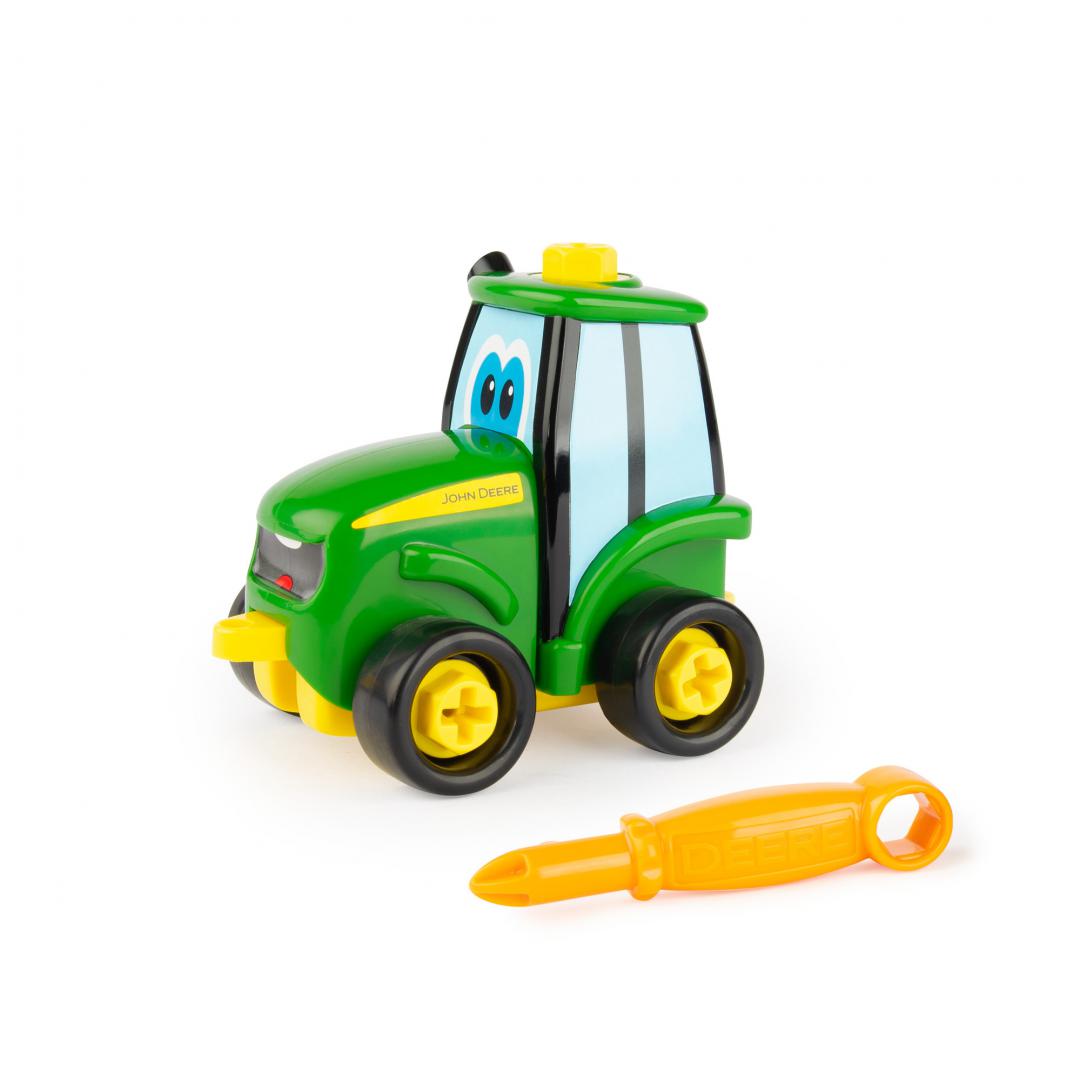 Tractoras Johnny Build-a-Buddy Tomy - Construieste un Prieten - imagine 1