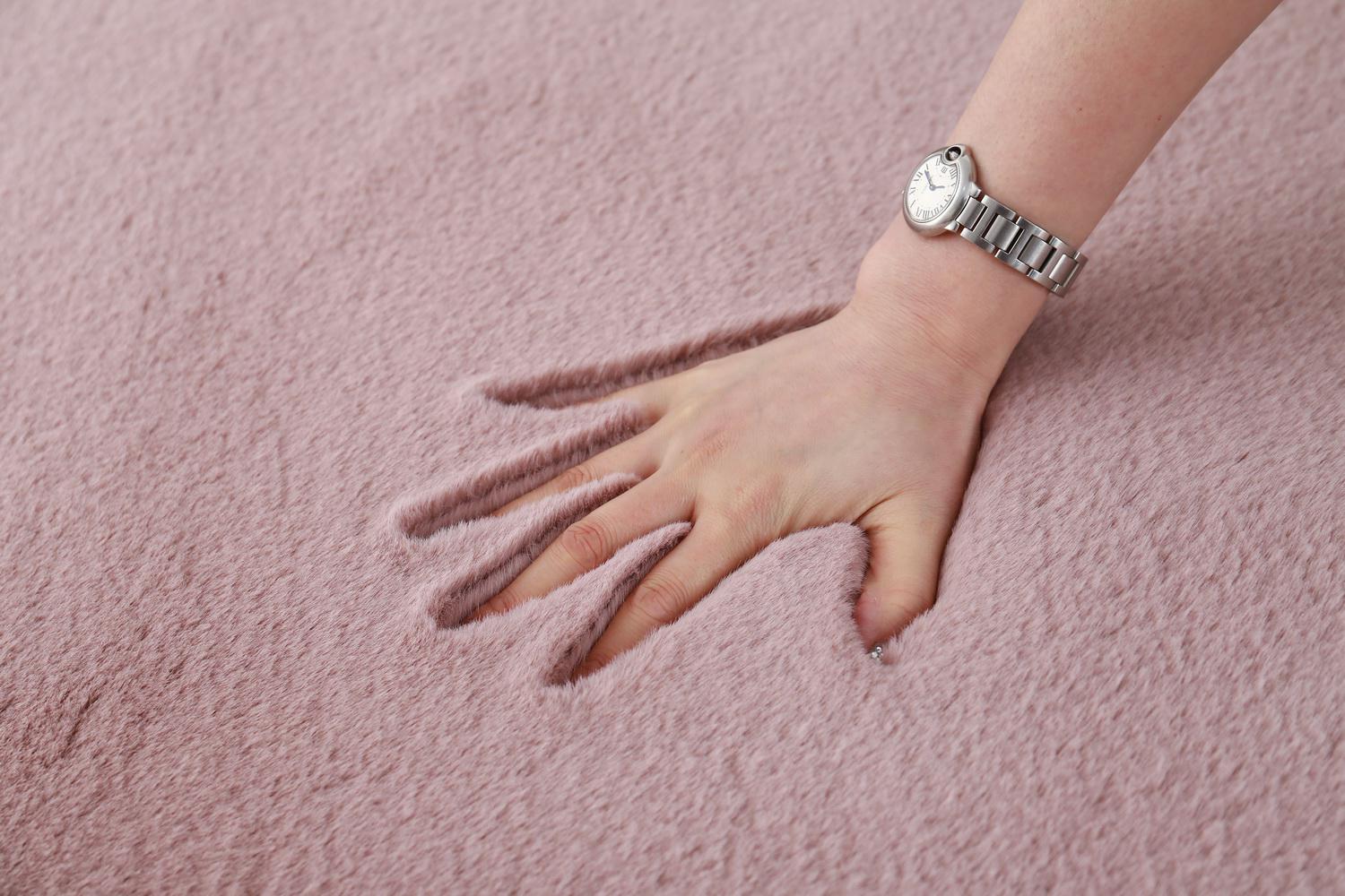 Covor Heinner Shaggy Soft Blanita Roz 200x300 cm - imagine 2