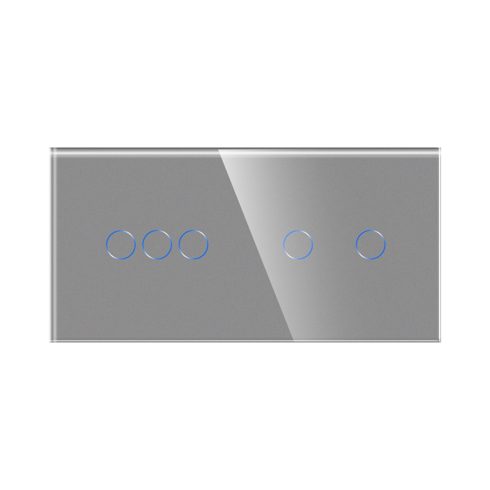 Intrerupator Touch Triplu+Dublu Luxion Sticla - imagine 14