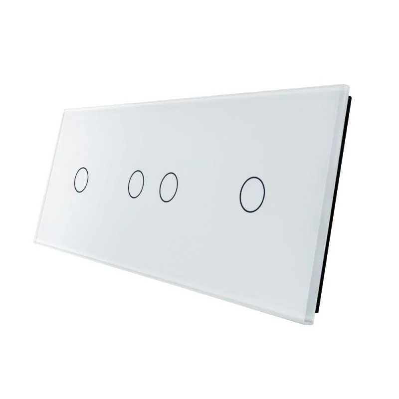 Panou Touch Livolo Sticla 3 Module Configurabil