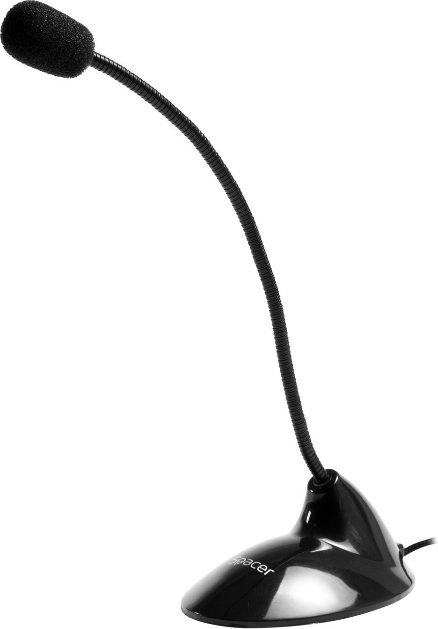Microfon Spacer SP-MIC100 Jack 3.5mm - Sunet Clar pentru Online