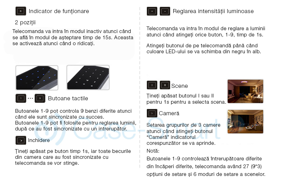 Telecomanda Livolo Touch Screen Control Universal - imagine 4