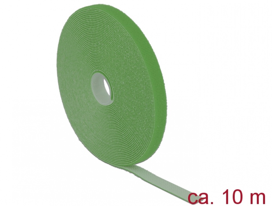 Rola Arica Verde 10m x 13mm Delock 18728