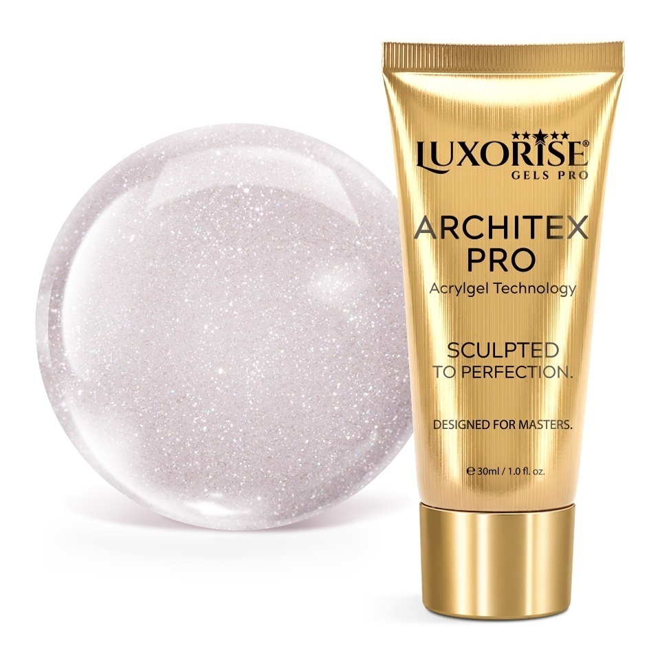 Polygel LUXORISE ARCHITEX PRO - Atelier Rosé Collection, Bliss Pink, 30ml