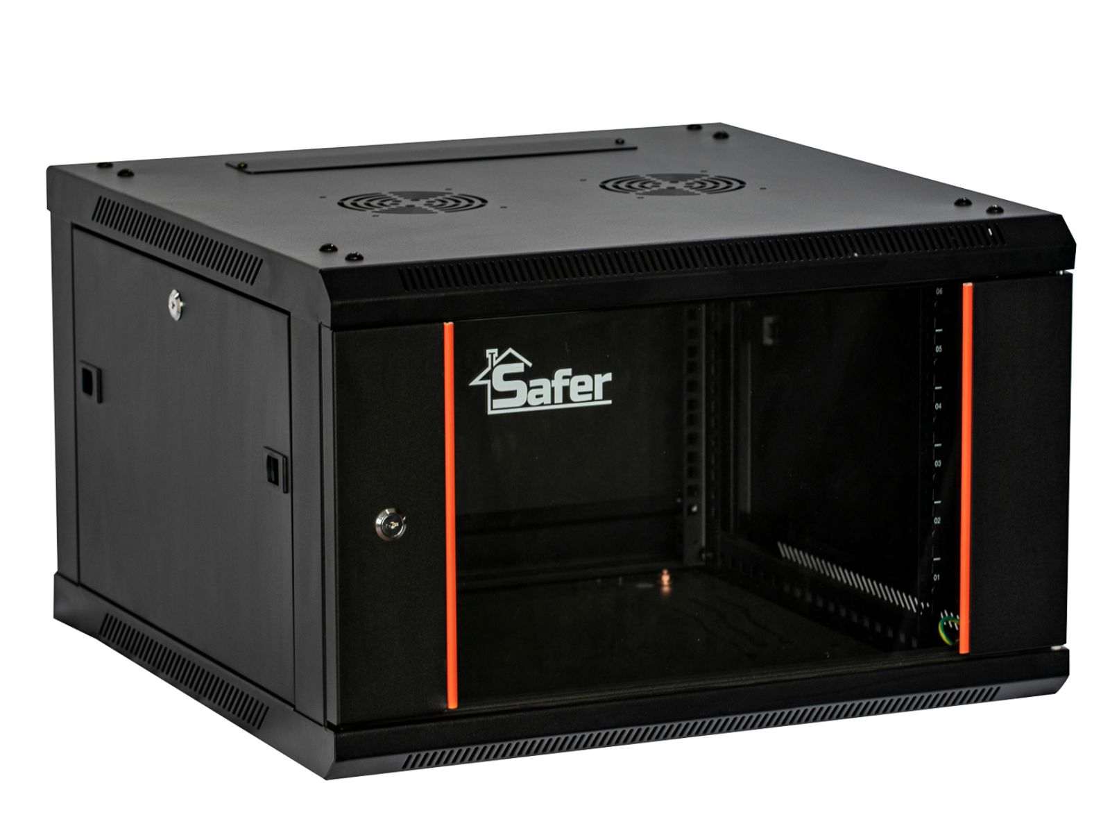 Rack Perete 6U Safer - Montare Simplă