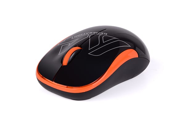 Mouse Wireless A4Tech G3-300N-BO 2.4GHz Negru-Portocaliu - imagine 10