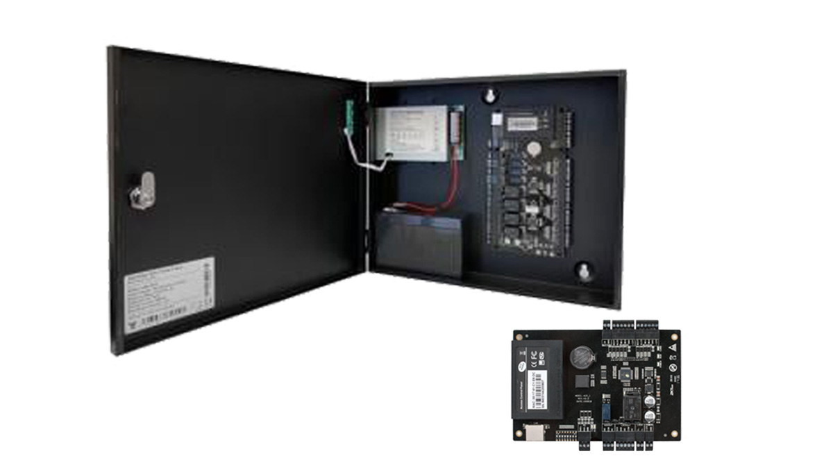 Kit Control Acces Zkteco 2 Usi TCP/IP