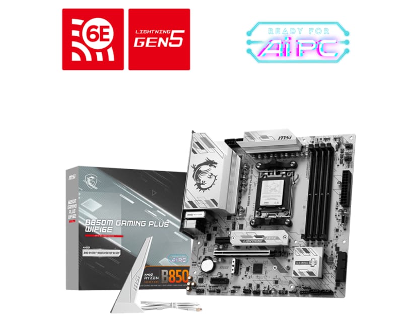 Placă de bază MSI B850M Gaming Plus WiFi 6E AM5 - imagine 2