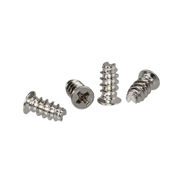 Set 4 suruburi ventilator 5x10mm Inline
