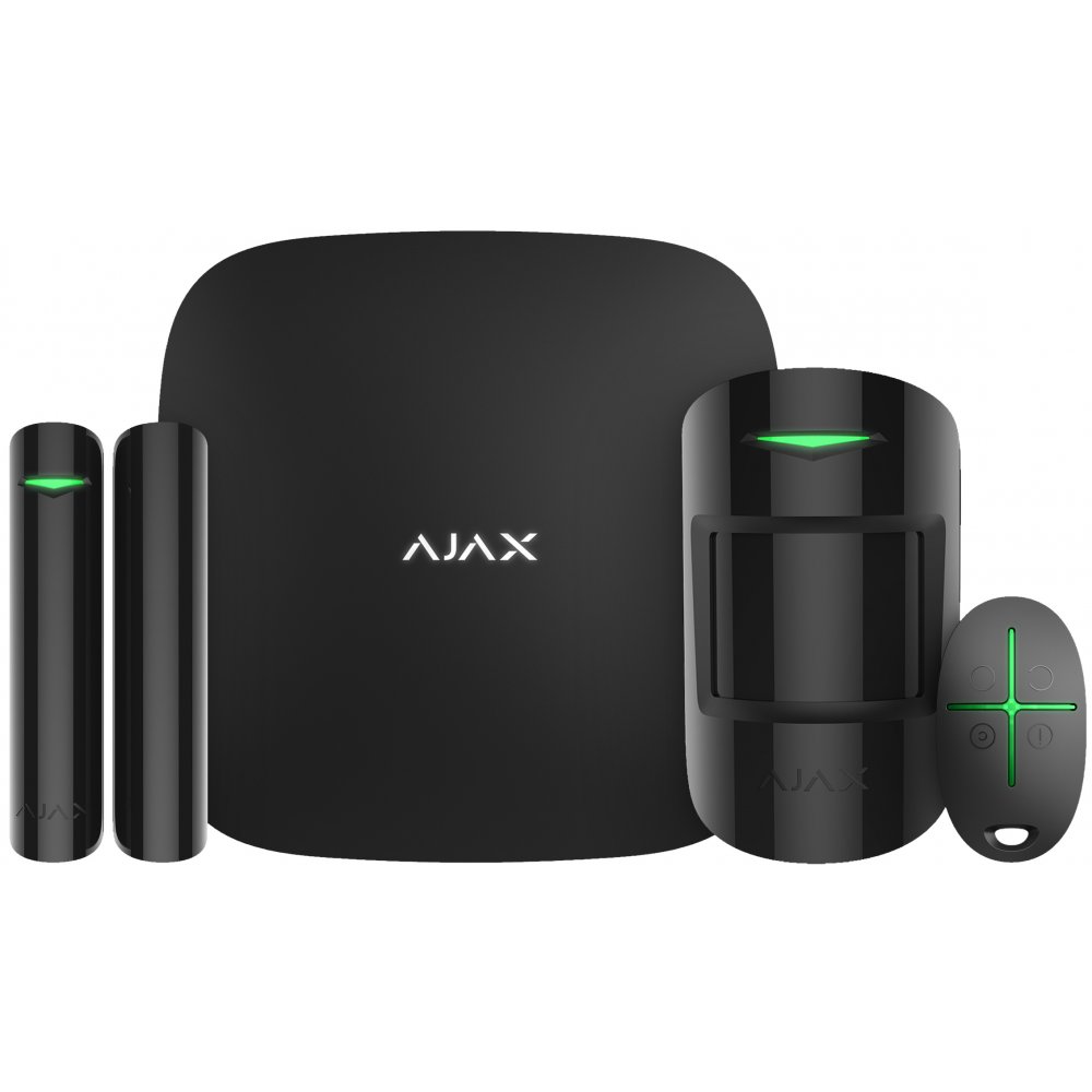Kit Alarma Ajax Starterkit Negru | Securitate Wireless