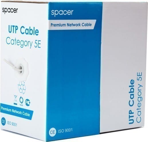 Cablu UTP Spacer Cat5e 305m CCA Gigabit - imagine 2