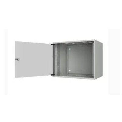 Dulap rack perete Mirsan 19" 9U alb asamblat