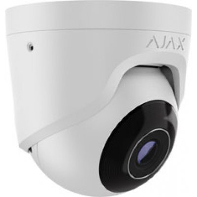 Ajax TurretCam 8MP 4mm Alb | Supraveghere Clară