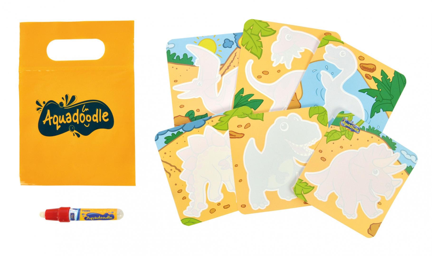 AquaDoodle Mini Covorașe Dino - Tomy | Distracție Creativă - imagine 2