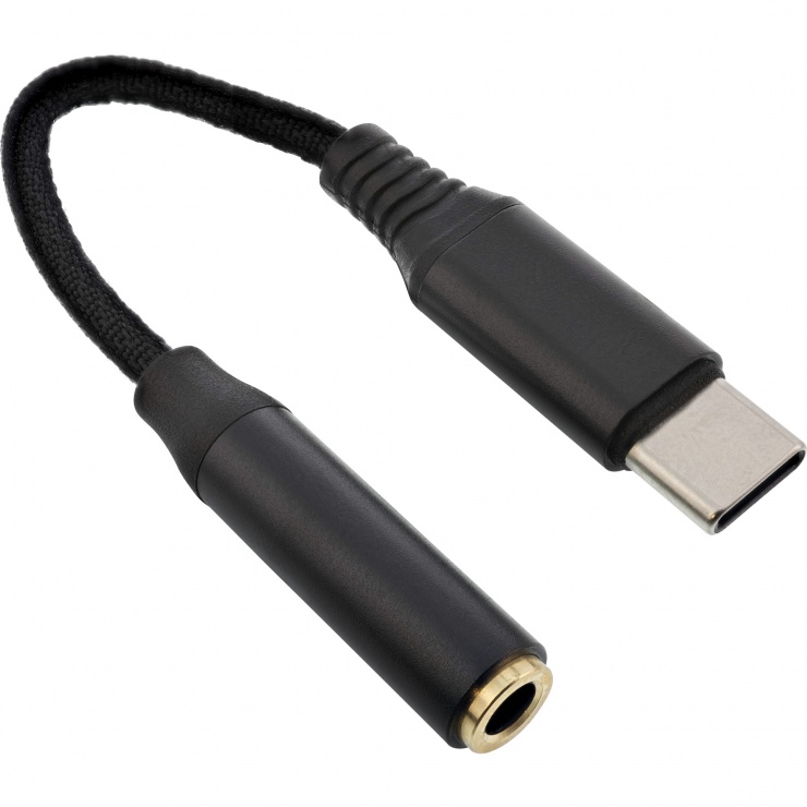 Adaptor USB-C la Jack 3.5mm InLine DAC