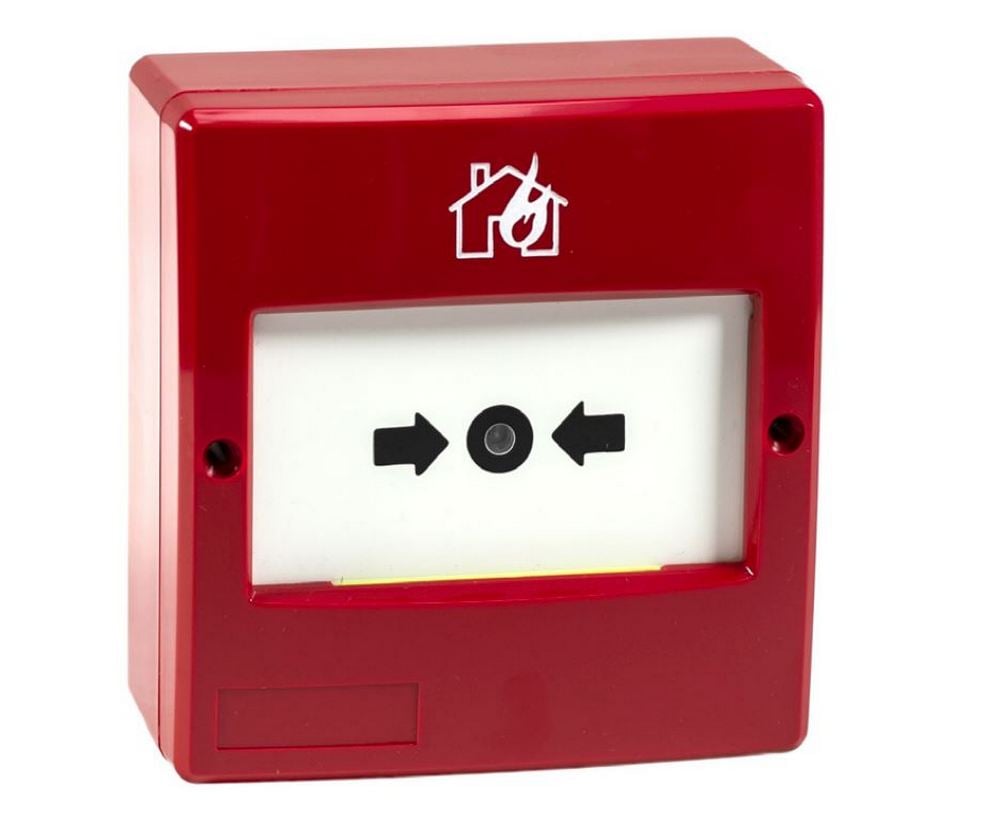 Buton panică incendiu adresabil Detnov MAD-450-I resetabil
