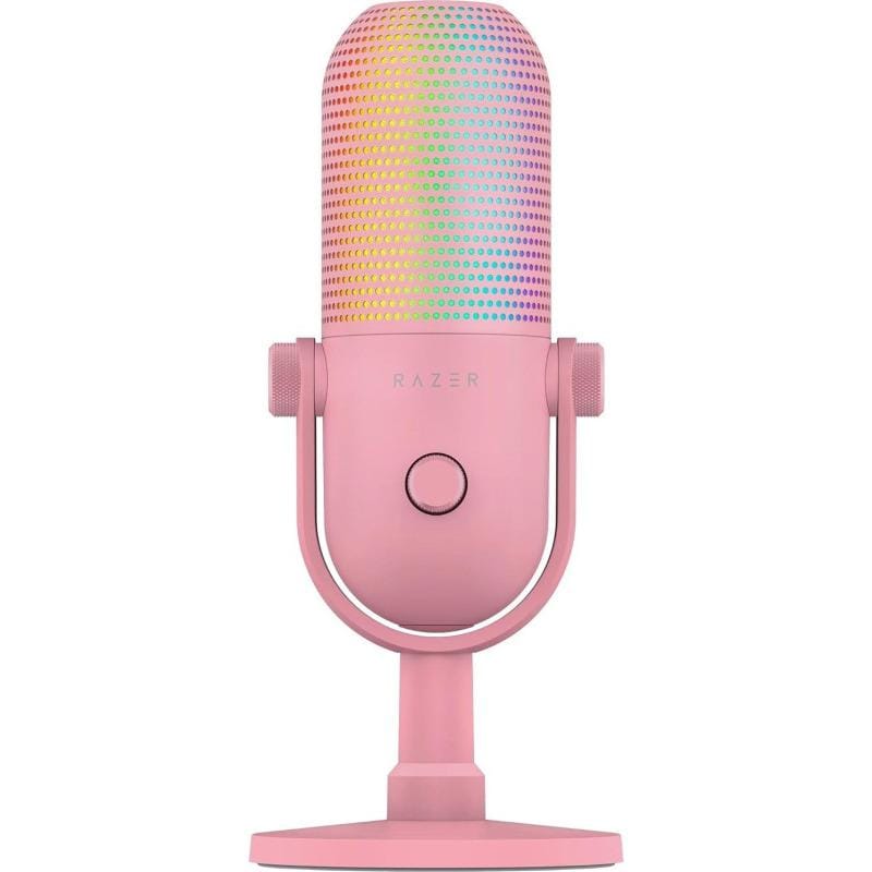 Microfon USB Razer Seiren V3 Mini Chroma RGB, Negru - imagine 2