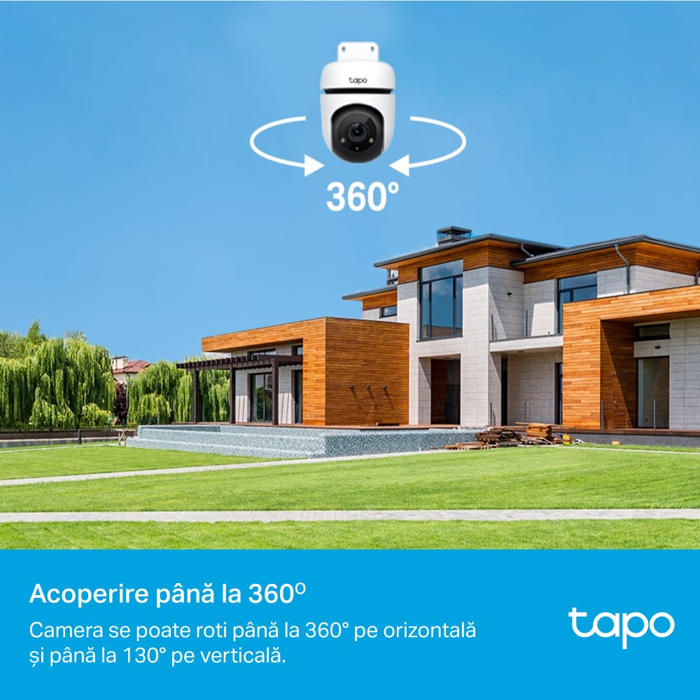 Tapo C500 Camera Exterior IP65, Full HD 1080p - imagine 12