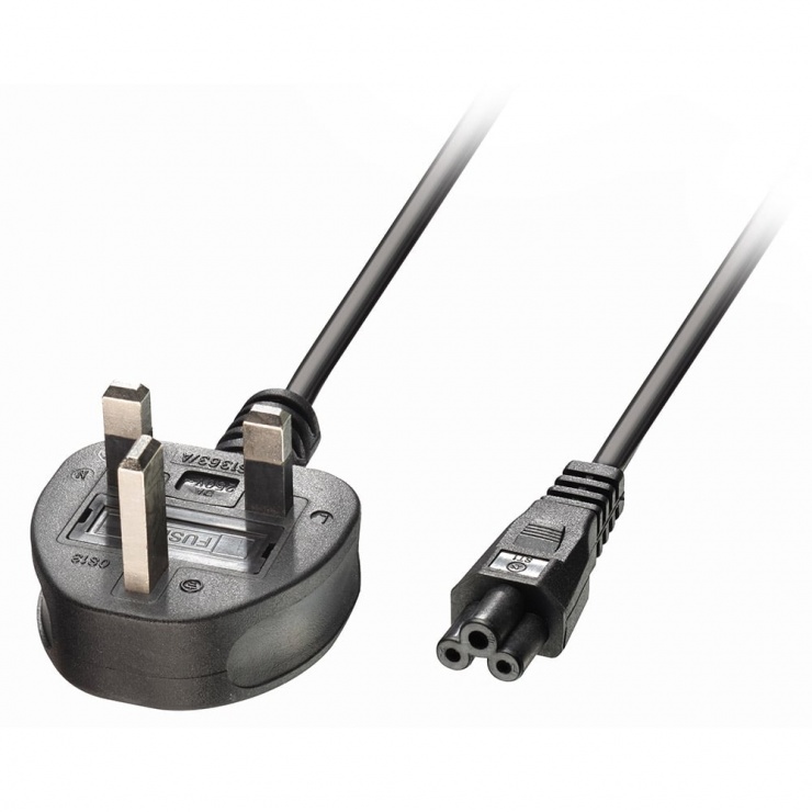 Cablu Alimentare UK-IEC C5 1m Lindy