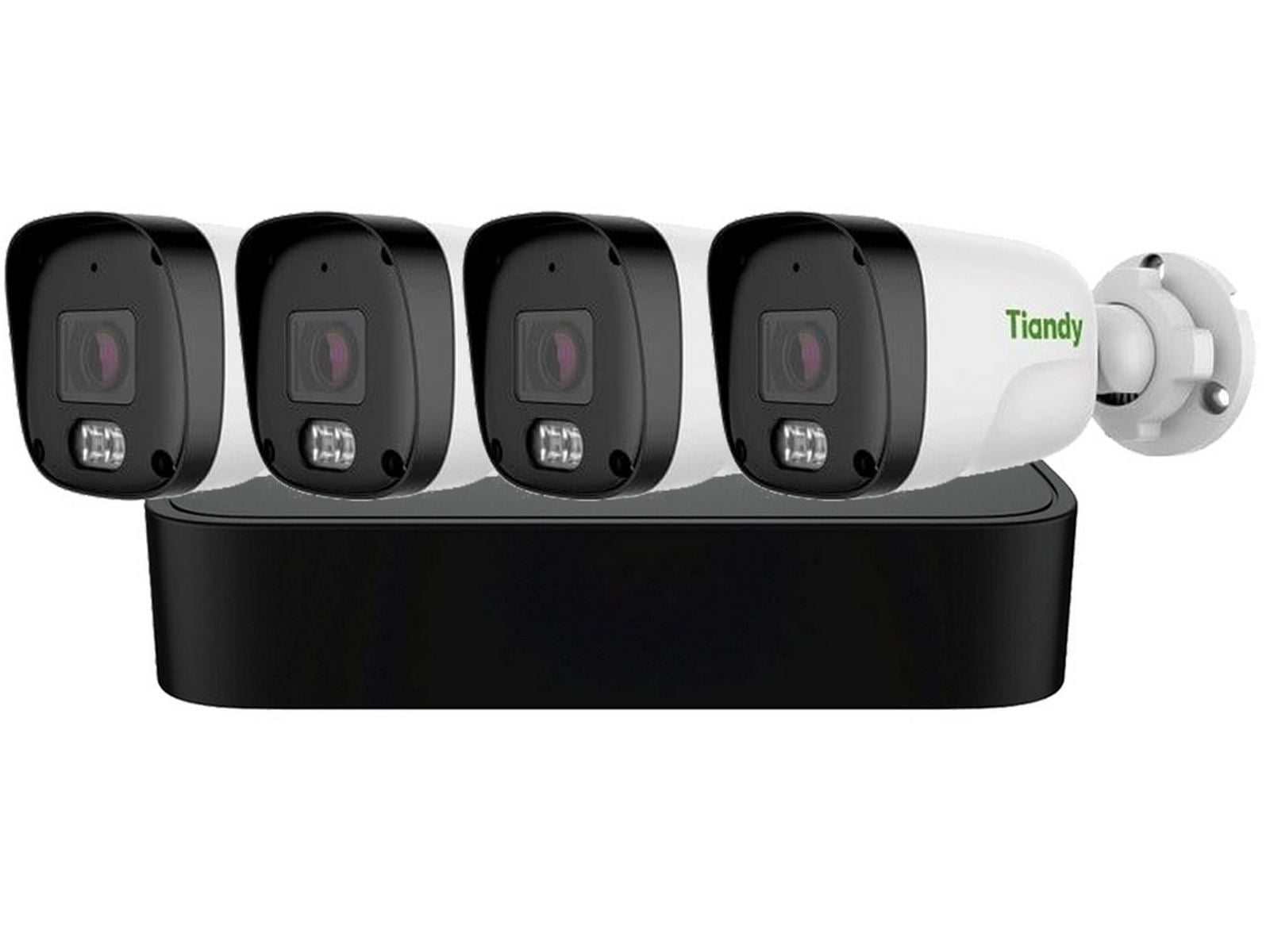 Kit Supraveghere Tiandy 4 Camere Color Night Vision